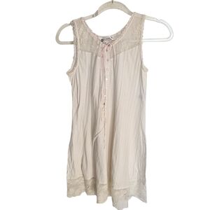 Eileen West Cream Lace Trim Chemise
